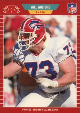 1989 Pro Set Will Wolford #33 Football Card