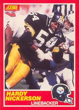 1989 Score Hardy Nickerson #199 Football Card