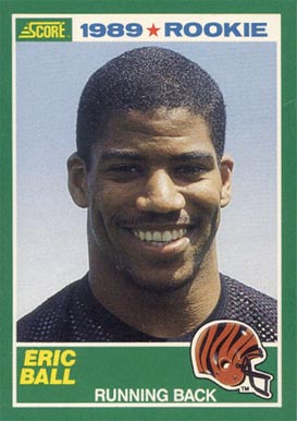 1989 Score Eric Ball #264 Football Card