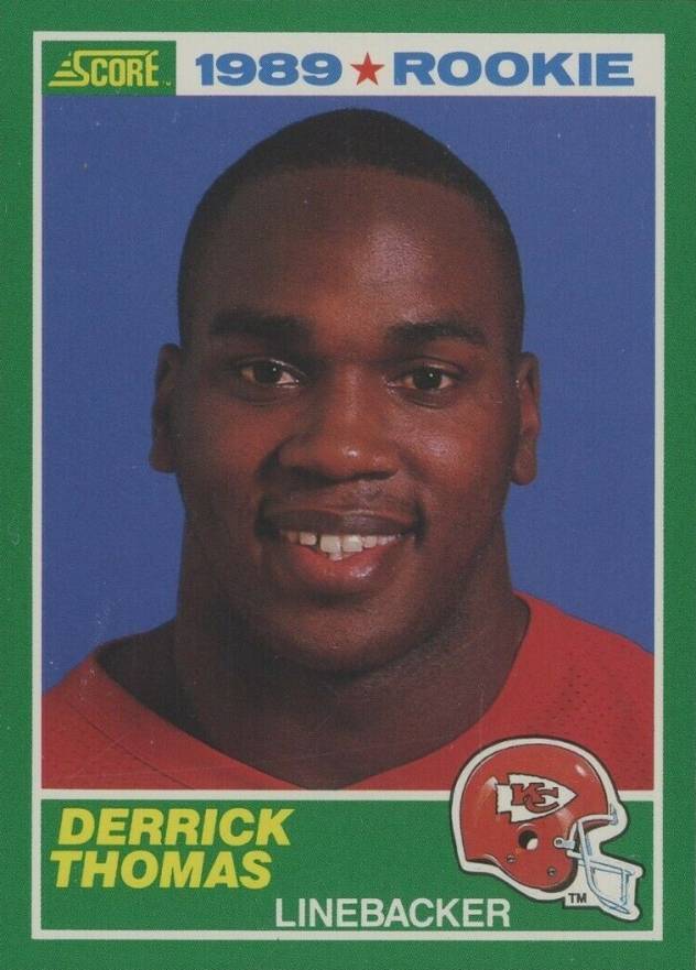 1989 Score Derrick Thomas #258 Football Card