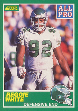 1989 Score Reggie White (All-Pro) #296 Football Card