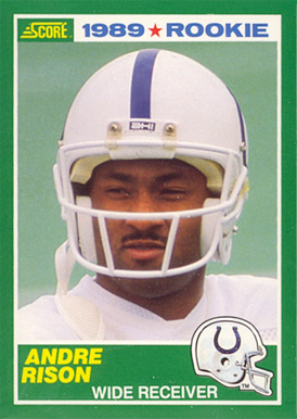 1989 Score Andre Rison #272 Football Card