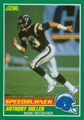 1989 Score Anthony Miller #311 Football Card