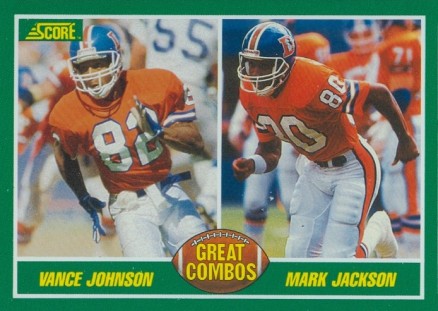 1989 Score Great Combos-Jackson/Johnson #277 Football Card