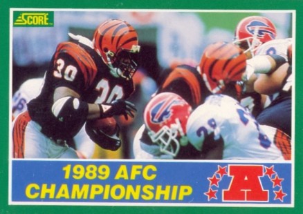 1989 Score AFC Championship #273 Football Card