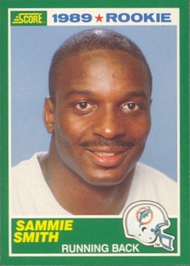 1989 Score Sammie Smith #262 Football Card