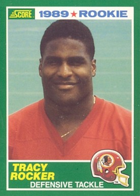 1989 Score Tracy Rocker #253 Football Card