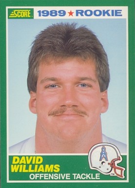 1989 Score David Williams #249 Football Card