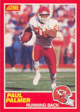 1989 Score Paul Palmer #175 Football Card