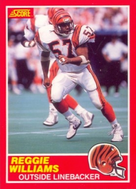 1989 Score Reggie Williams #146 Football Card