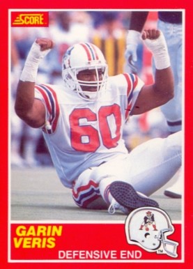 1989 Score Garin Veris #131 Football Card