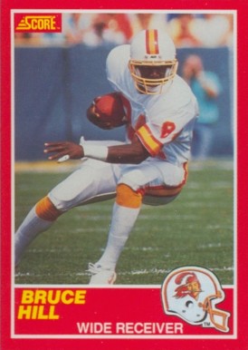 1989 Score Bruce Hill #115 Football Card