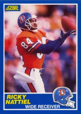 1989 Score Ricky Nattiel #73 Football Card