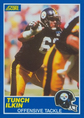 1989 Score Tunch Ilkin #89 Football Card