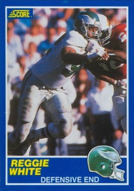 1989 Score Reggie White #92 Football Card