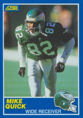 1989 Score Mike Quick #67 Football Card