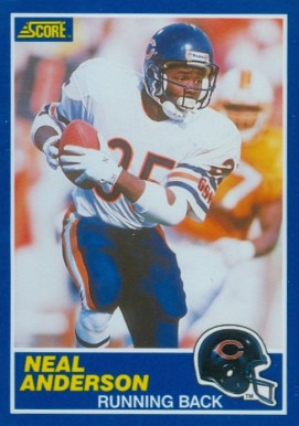 1989 Score Neal Anderson #62 Football Card