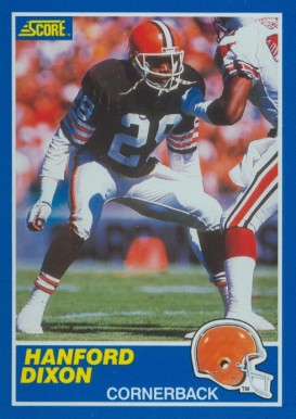 1989 Score Hanford Dixon #59 Football Card