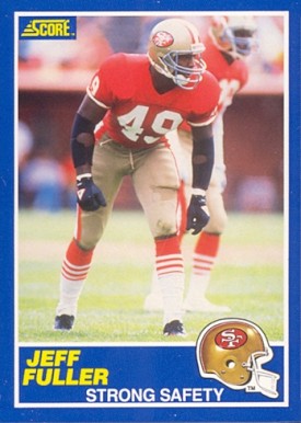 1989 Score Jeff Fuller #48 Football Card