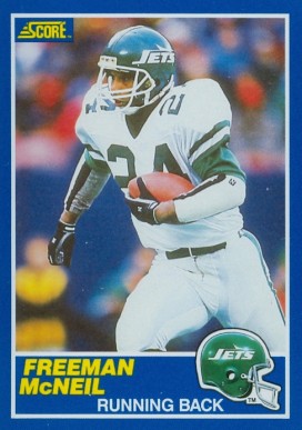 1989 Score Freeman Mcneil #24 Football Card