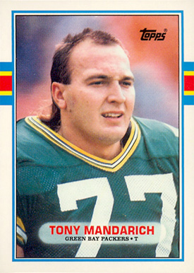 1989 Topps Traded Tony Mandarich #2T Football Card