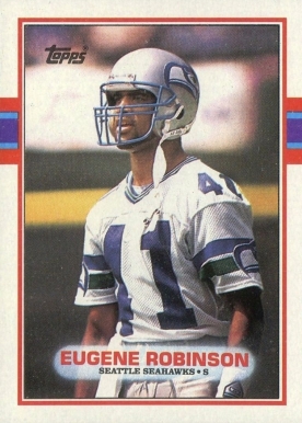 1989 Topps Eugene Robinson #191 Football Card