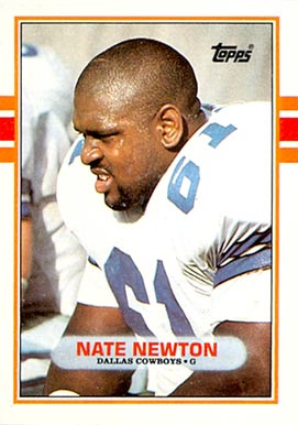 1989 Topps Nate Newton #392 Football Card