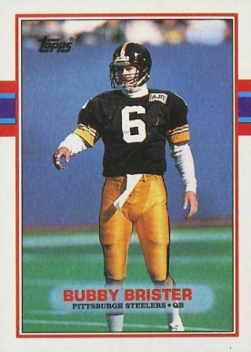 1989 Topps Bubby Brister #315 Football Card