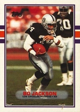 1989 Topps Bo Jackson #269 Football Card