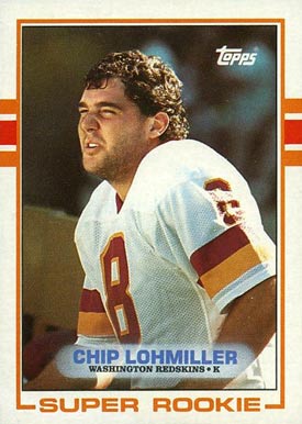 1989 Topps Chip Lohmiller #251 Football Card