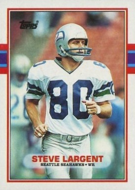 1989 Topps Steve Largent #183 Football Card