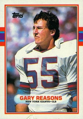1989 Topps Gary Reasons #180 Football Card