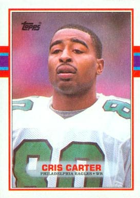 1989 Topps Cris Carter #121 Football Card