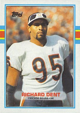1989 Topps Richard Dent #60 Football Card