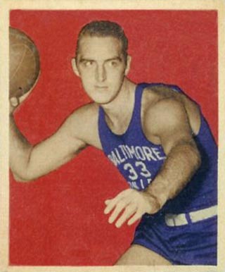 1948 Bowman John Mahnken #63 Basketball Card