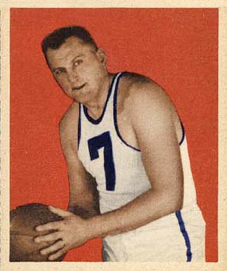 1948 Bowman Ed Sadowski #48 Basketball Card