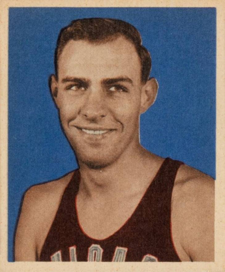 1948 Bowman Stan Miasek #40 Basketball Card