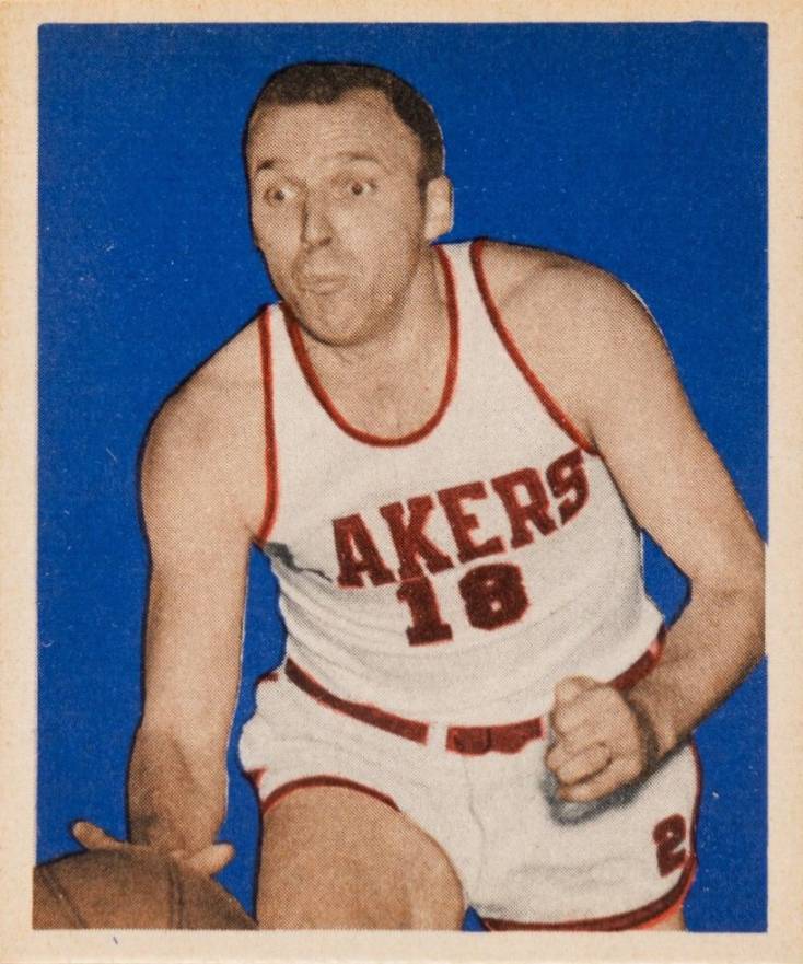 1948 Bowman Swede Carlson #37 Basketball Card