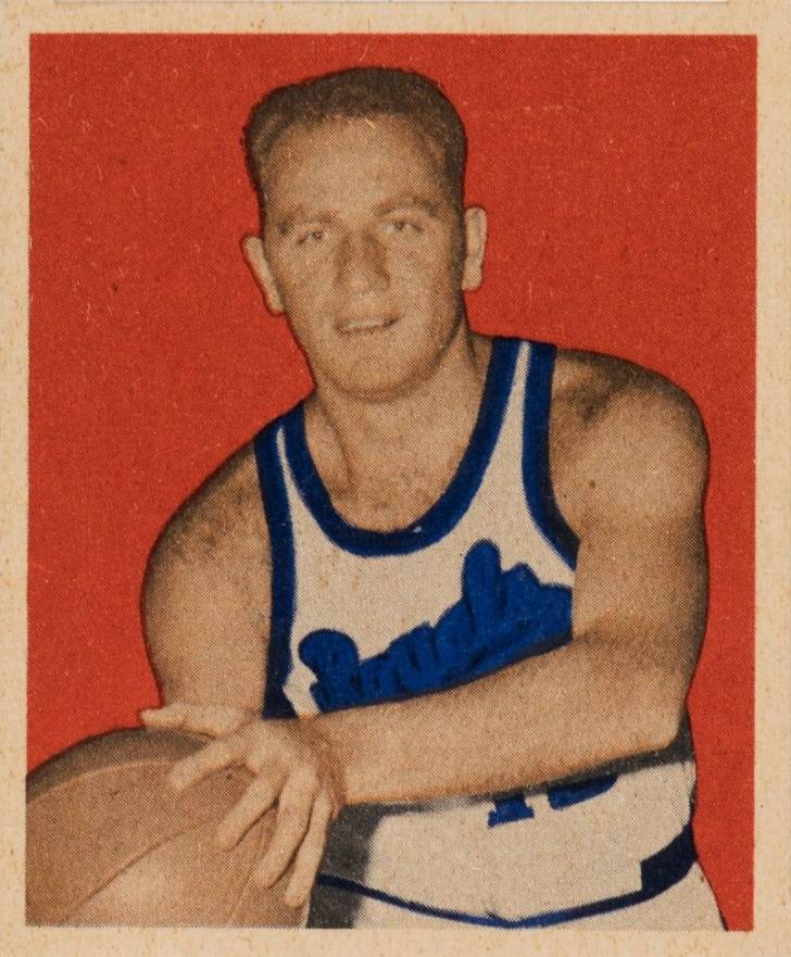 1948 Bowman Red Holzman #32 Basketball Card