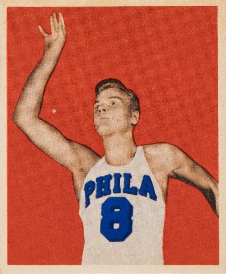 1948 Bowman George Senesky #25 Basketball Card