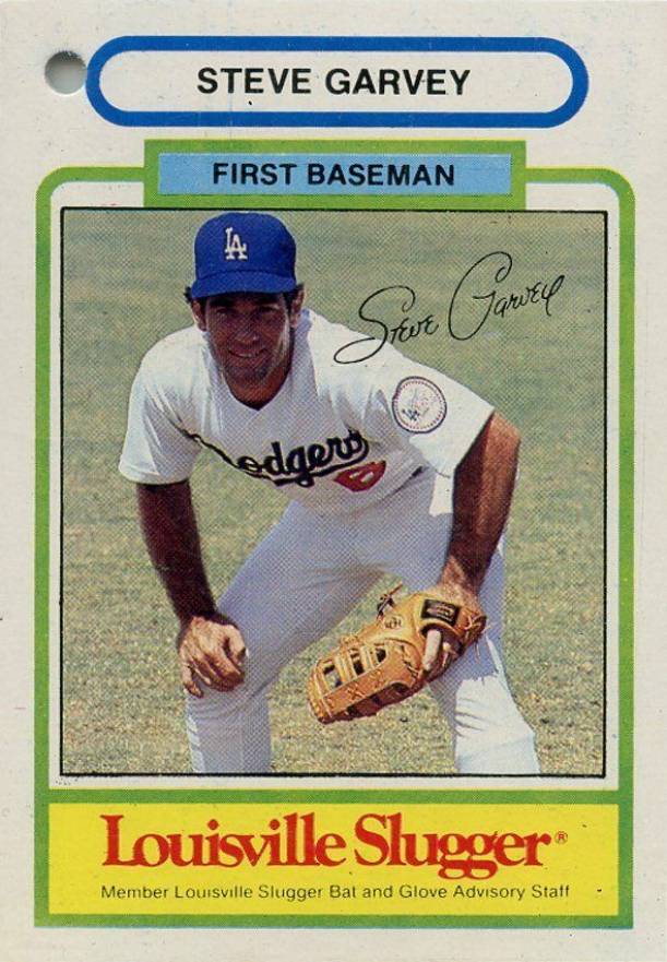 1981 Louisville Slugger Steve Garvey # Baseball Card
