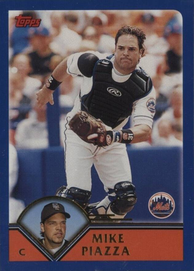 2003 Topps Mike Piazza #500 Baseball Card