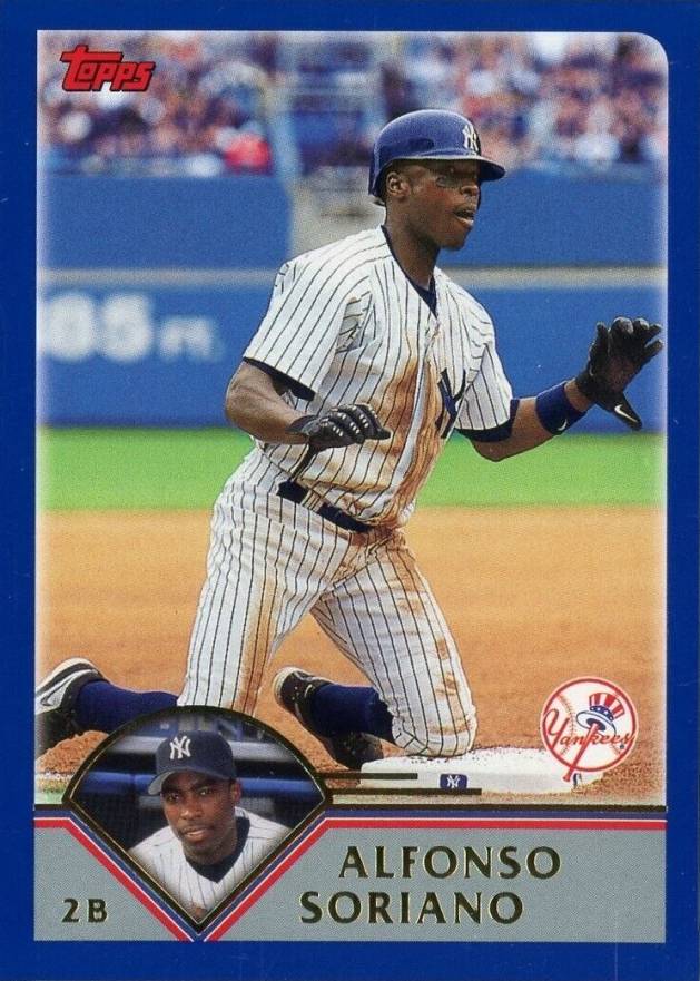 2003 Topps Alfonso Soriano #90 Baseball Card