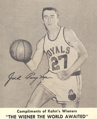 1957 Kahn's Wieners Jack Twyman # Basketball Card