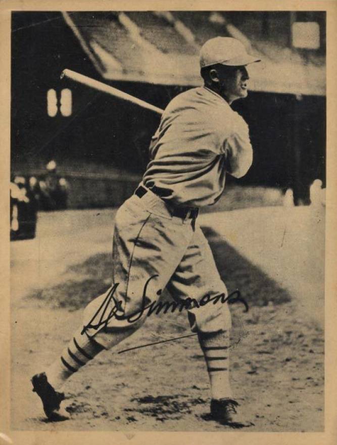 1934 Butterfinger Al Simmons # Baseball Card