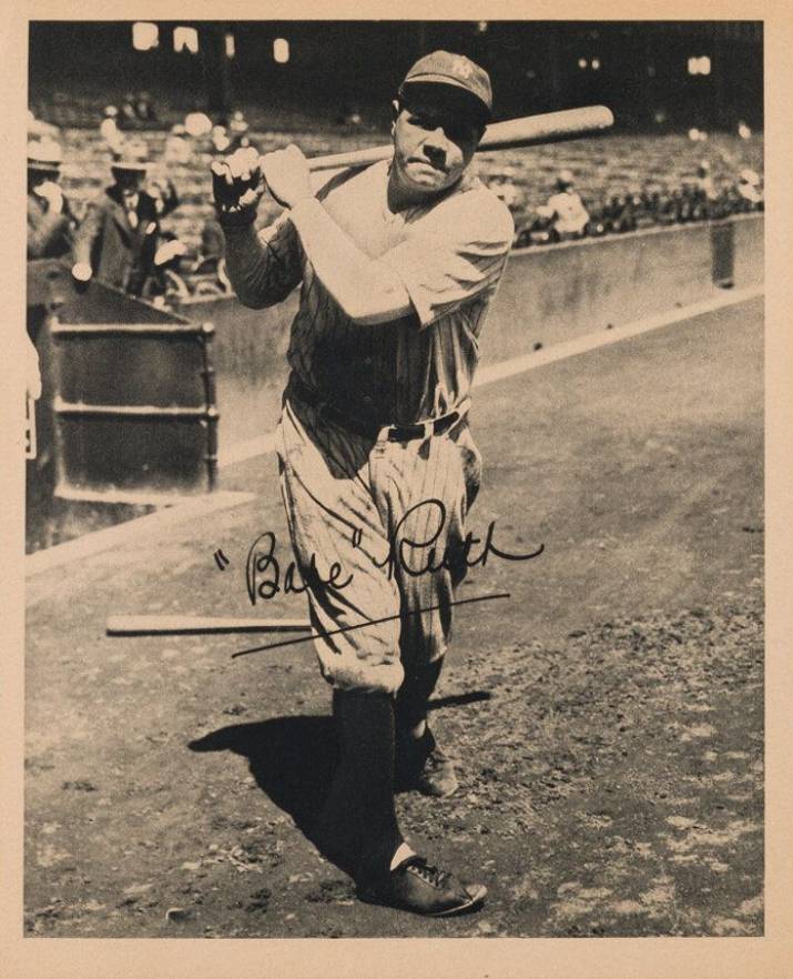 1934 Butterfinger Babe Ruth # Baseball Card