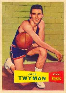 1957 Topps Jack Twyman #71 Basketball Card