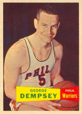 1957 Topps George Dempsey #60 Basketball Card