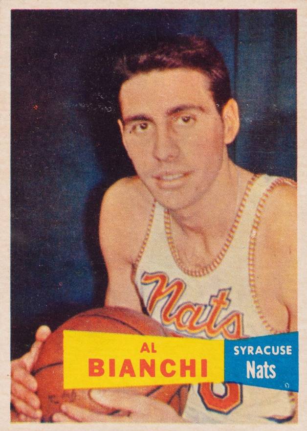1957 Topps Al Bianchi #59 Basketball Card