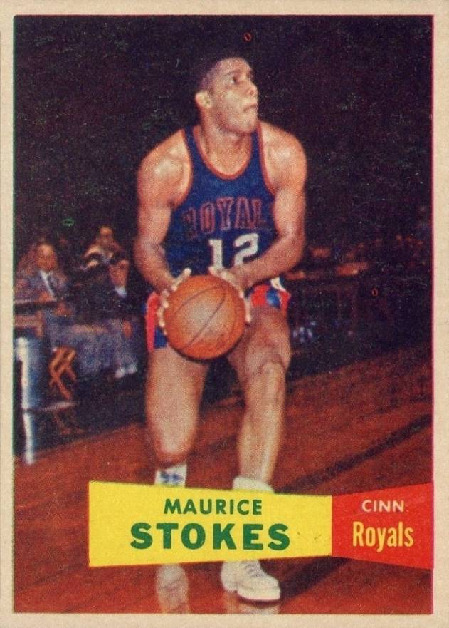 1957 Topps Maurice Stokes #42 Basketball Card